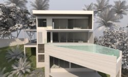 Modern Tropical Seaview 3Br Villa In Chaweng Noi ( OFF-PLAN )