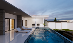 Modern pool villa 4br in Lamai