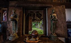 Indonesian Wood Mixed Sukhothai Art Villa with Panoramic Ocean Views