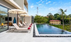 Modern 4Br Sea View Villa in Chaweng