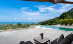 PANORAMIC OCEAN VIEW 4BR VILLA IN CHAWENG