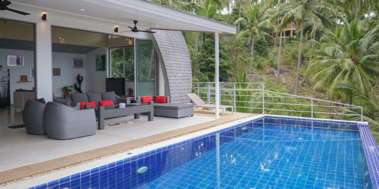 Luxurious Ocean View 3br Villa In Chaweng