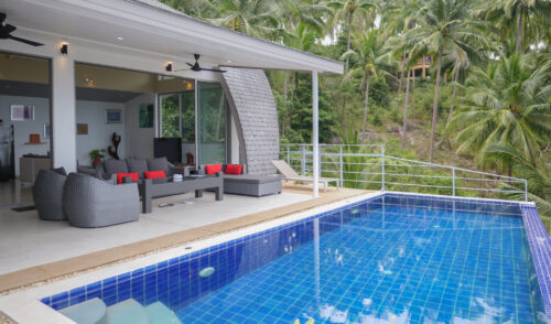 Luxurious Ocean View 3br Villa In Chaweng