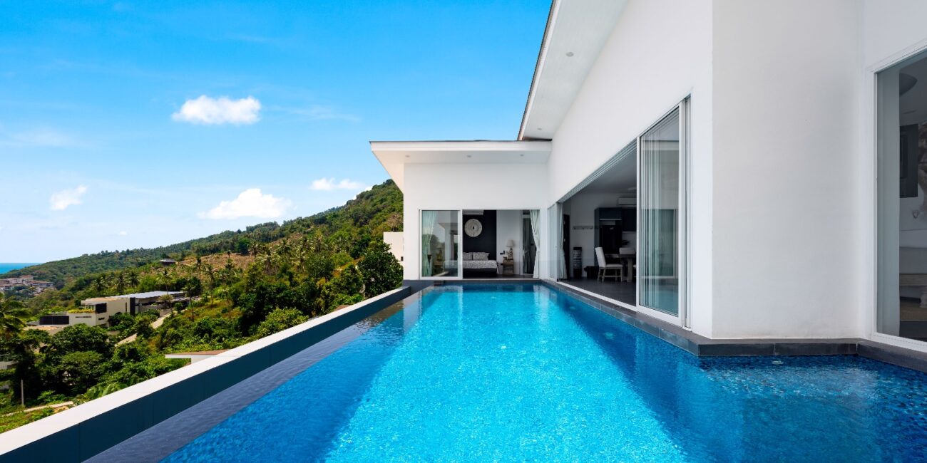 Luxury Hillside 3Br Villa In Chaweng Hill