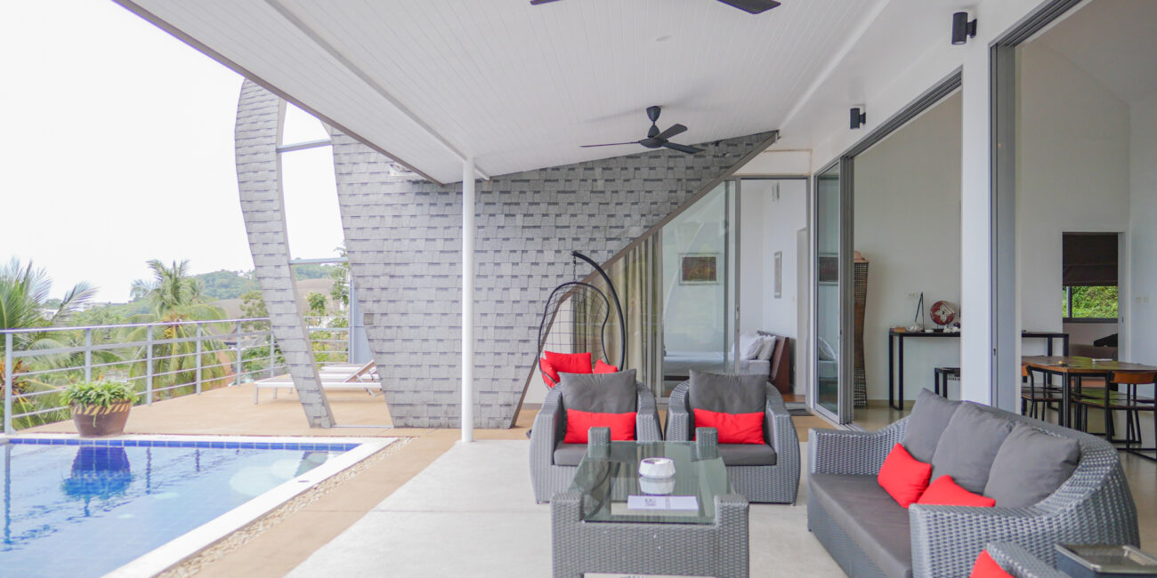 Luxurious Ocean View 3br Villa In Chaweng